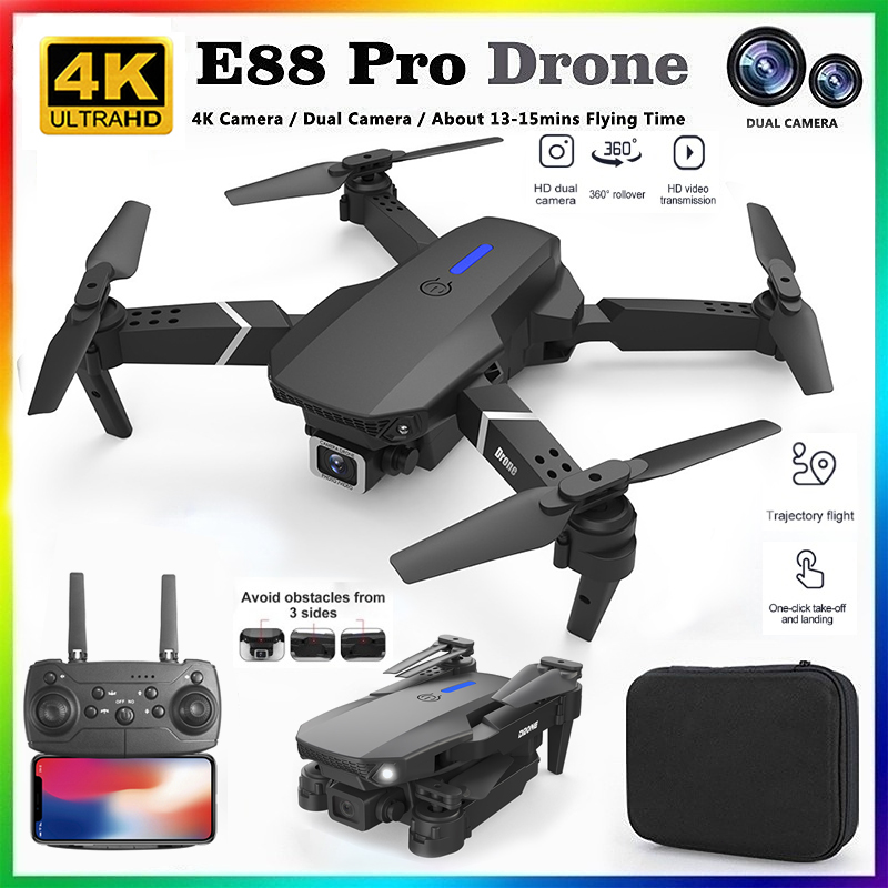 Rc Hobby Grade Helicopter - 2026 NOVO E88 Drone RC Profissional