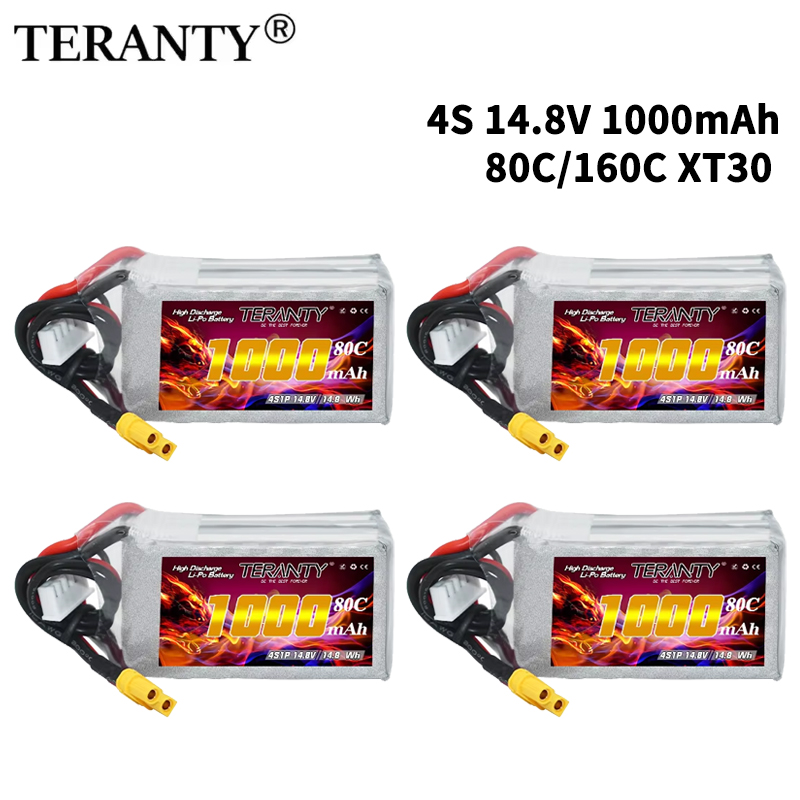 Lipo Battery 4S - Bateria Lipo TERANTY 4S 1000mAh 14.8V