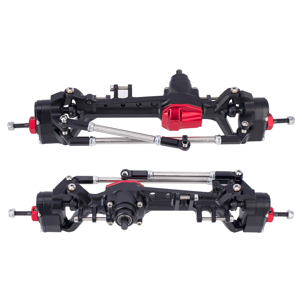 Rc Hobby Racing - Eixo portal traseiro dianteiro de alumínio