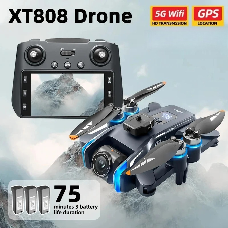 Rc Hobby China - Drone Original XT808 Pro MAX 4K
