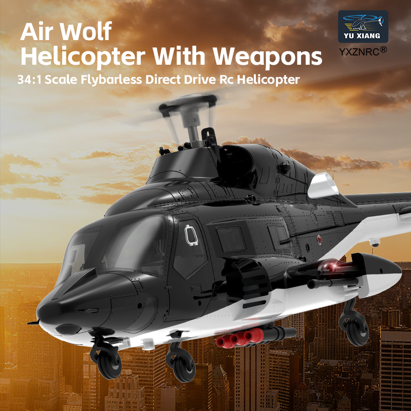Novo Helicóptero RC YUXIANG F0 - Rc Hobby Grade Helicopter avaliação e preço