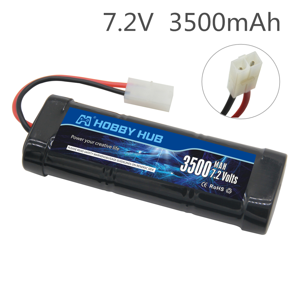 Nova Bateria NiMH 7.2V 5000/68 - Rc Hobby Truck avaliação e preço