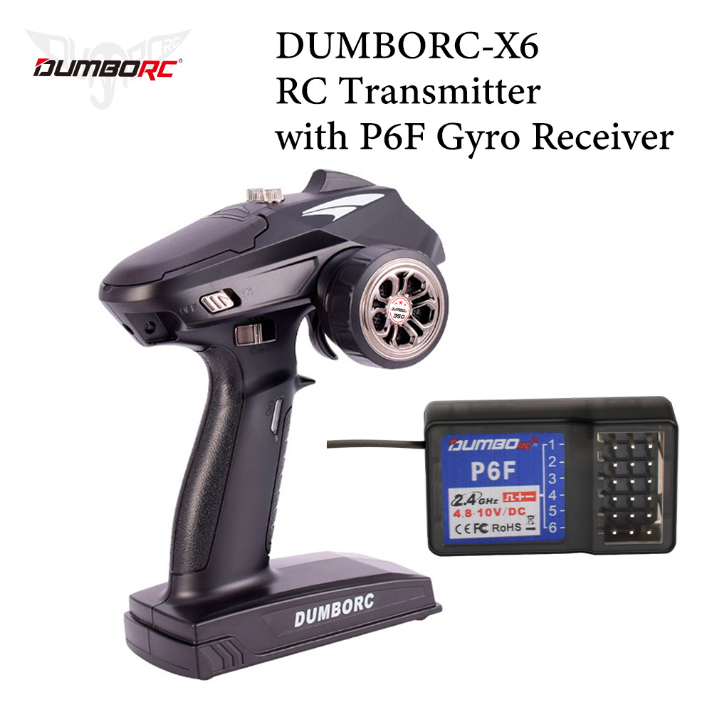 DUMBORC X6P 6CH 2.4G RC Transm - Radio Transmitter 6Ch avaliação e preço