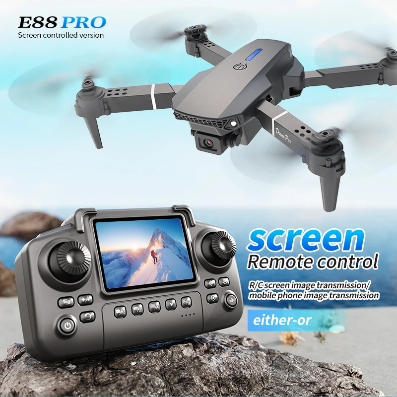 Profissional e88 pro drone com - Rc Hobby Grade Helicopter avaliação e preço