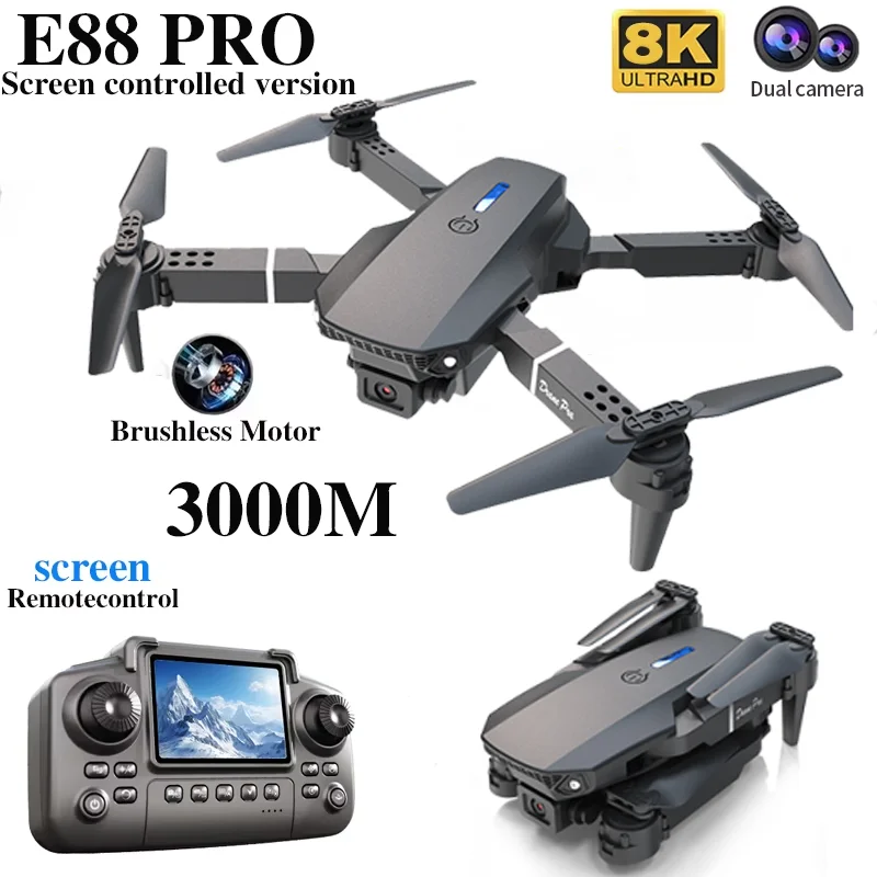 Profissional e88 pro drone com - Rc Hobby Grade Helicopter avaliação e preço