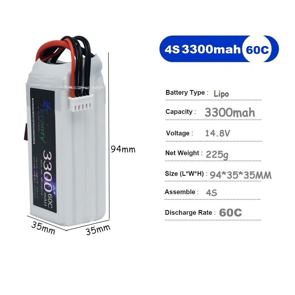 Bateria recarregável lipo 4S 3 - Lipo Battery 4S avaliação e preço