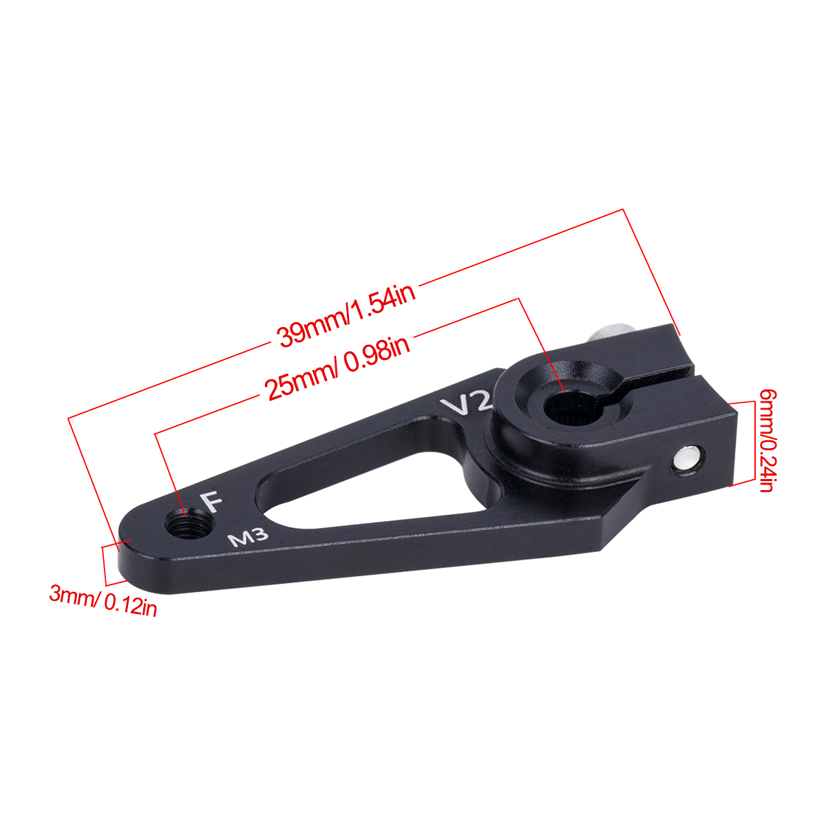 Braço de Servo de Alumínio 707 - Rc Hobby Racing avaliação e preço