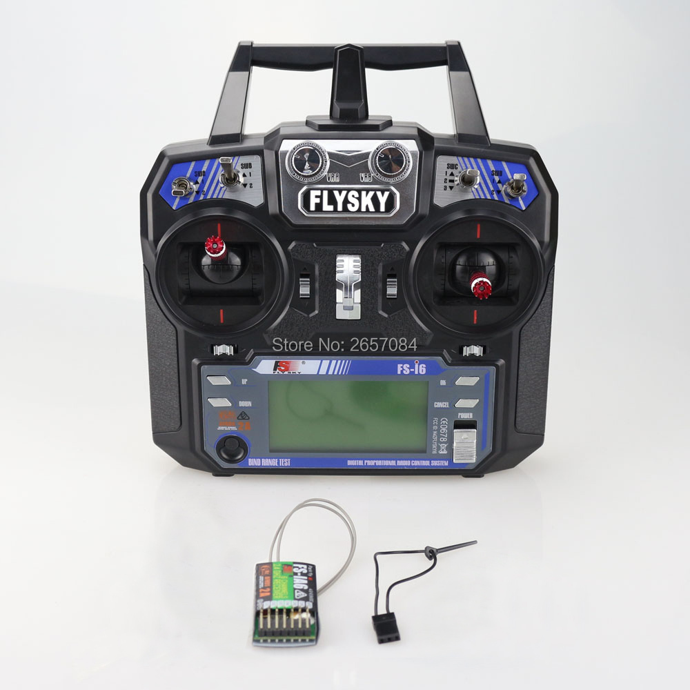 Mais novo flysky FS-i6 fs i6 2 - Radio Transmitter 6Ch avaliação e preço