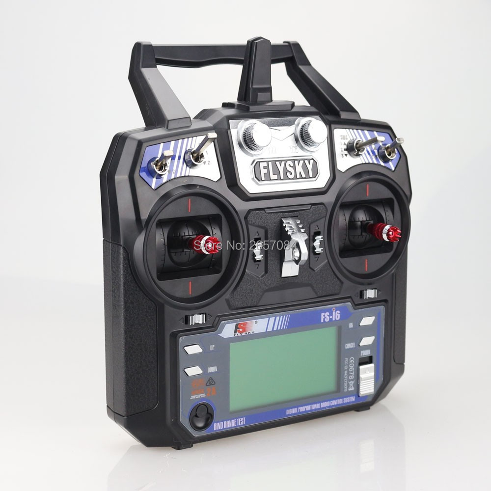 Mais novo flysky FS-i6 fs i6 2 - Radio Transmitter 6Ch avaliação e preço