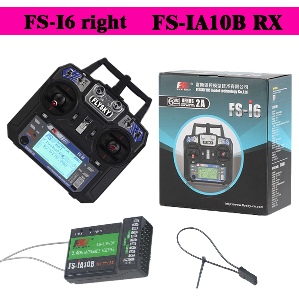 FLYSKY-FS-I6 2.4GHz 6 canais c - Radio Transmitter 6Ch avaliação e preço