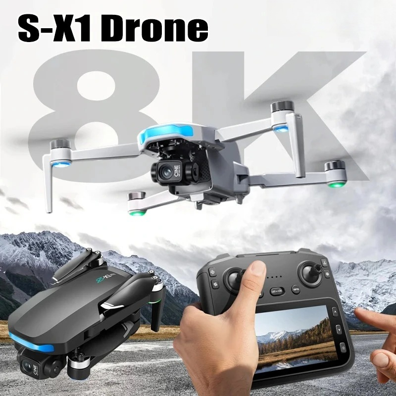 Drone Original S-X1 8K HD Prof - Rc Hobby China avaliação e preço