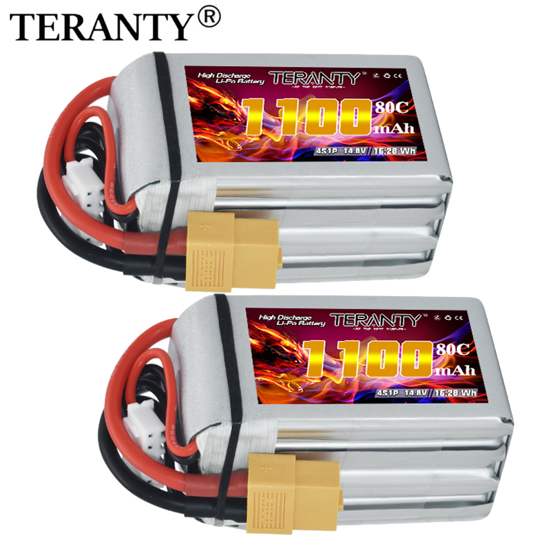 Bateria Lipo TERANTY 4S 1100mA - Lipo Battery 4S avaliação e preço