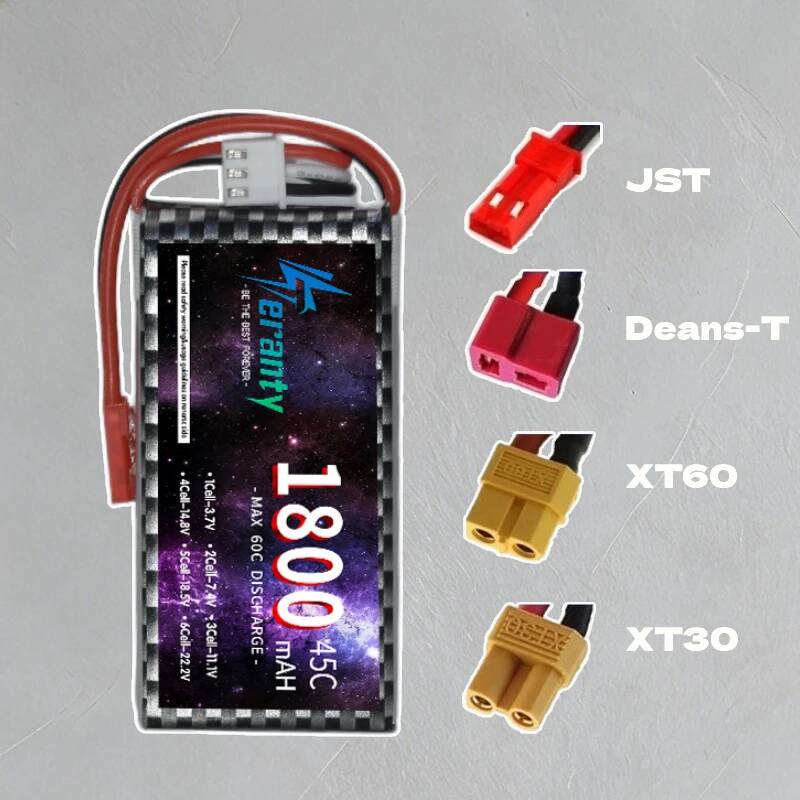 Bateria Lipo TERANTY 2S 3S 4S  - Lipo Battery 4S avaliação e preço