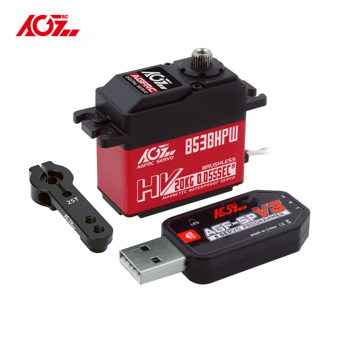 Servo AGFRC B53BHPW HV Super R - Rc Hobby Truck avaliação e preço