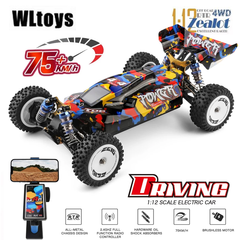 WLtoys 124017 124007   75 km/h - Rc Hobby China avaliação e preço