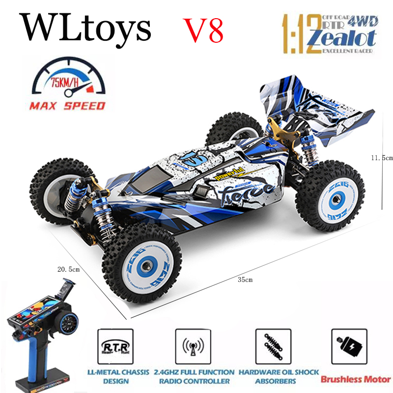 WLtoys 124017 124007   75 km/h - Rc Hobby China avaliação e preço
