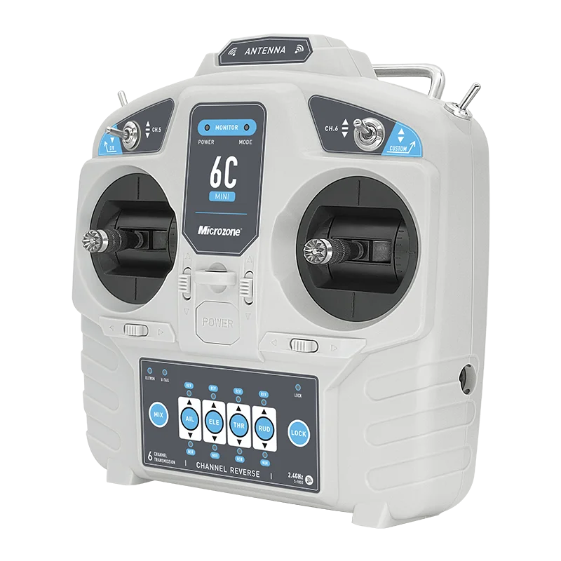 Transmissor Controlador MicroZ - Radio Transmitter 6Ch avaliação e preço