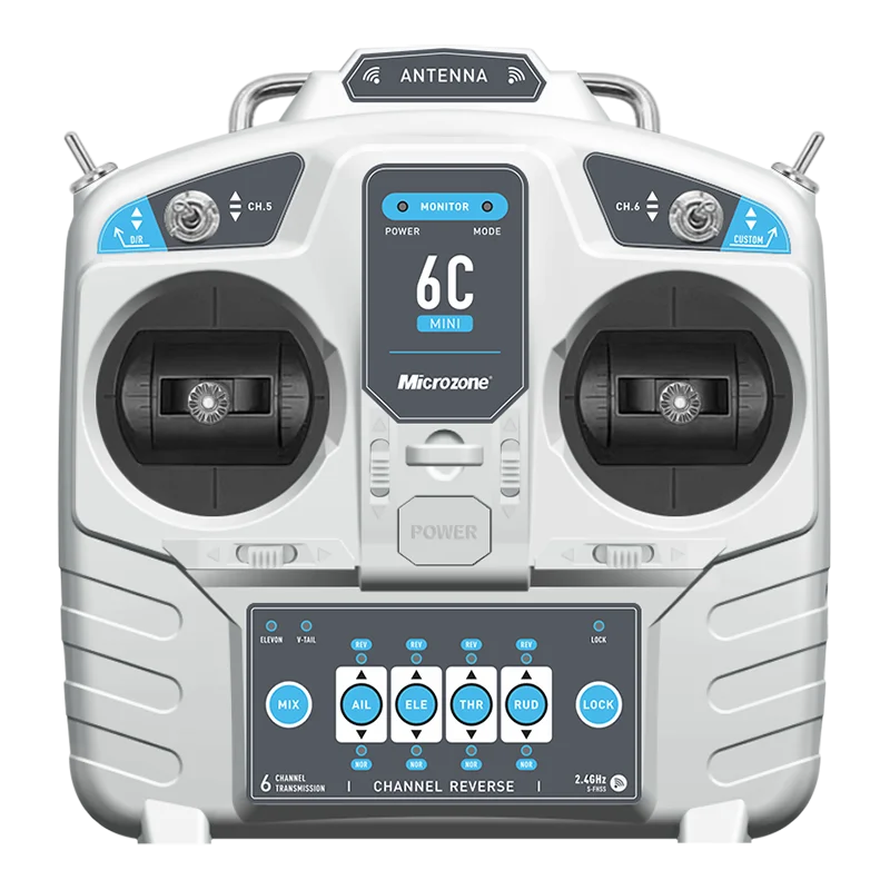 Transmissor Controlador MicroZ - Radio Transmitter 6Ch avaliação e preço