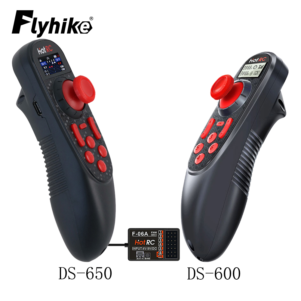 HOTRC DS-650 / DS-600 2.4G 6CH - Radio Transmitter 6Ch avaliação e preço