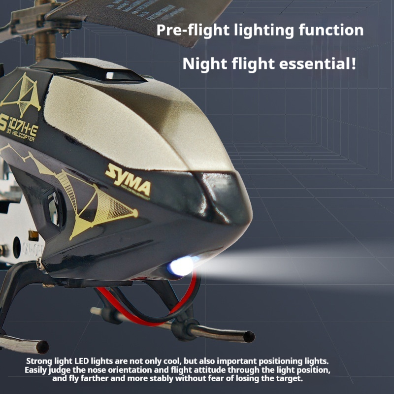 Helicóptero RC Syma S107H E 3. - Rc Hobby Grade Helicopter avaliação e preço