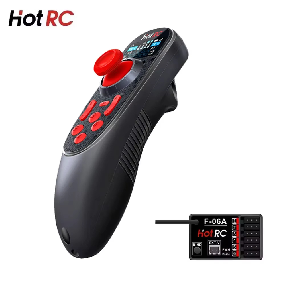HOTRC Hotrc DS-650 DS 650 6CH  - Radio Transmitter 6Ch avaliação e preço