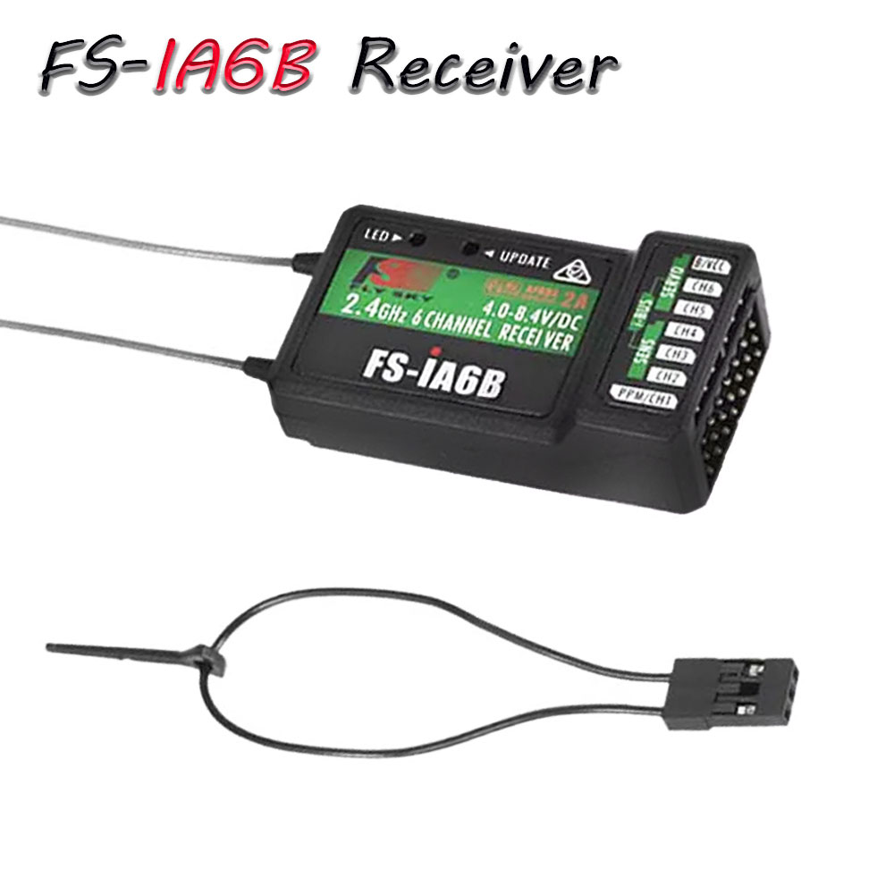 Sistema de Rádio FS-i6 6CH 2.4 - Radio Transmitter 6Ch avaliação e preço