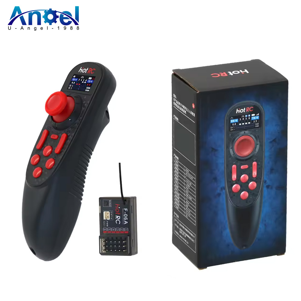 HOTRC DS-650 6CH 2.4G Sistema  - Radio Transmitter 6Ch avaliação e preço