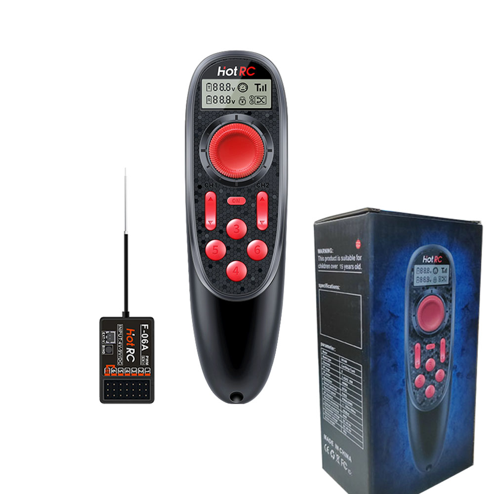 Sistema de rádio de barco RC H - Radio Transmitter 6Ch avaliação e preço